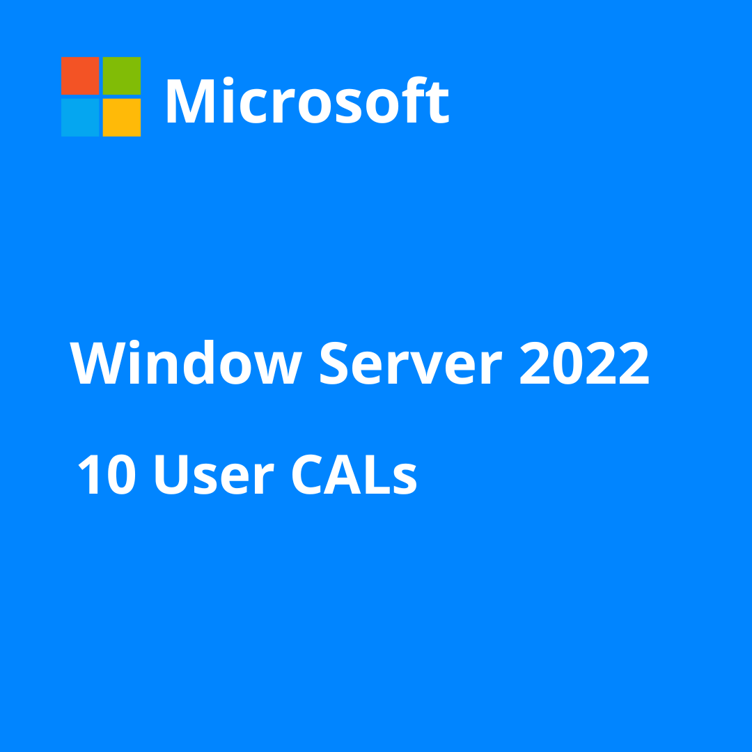 Microsoft Windows Server 2022 - 10 User CAL