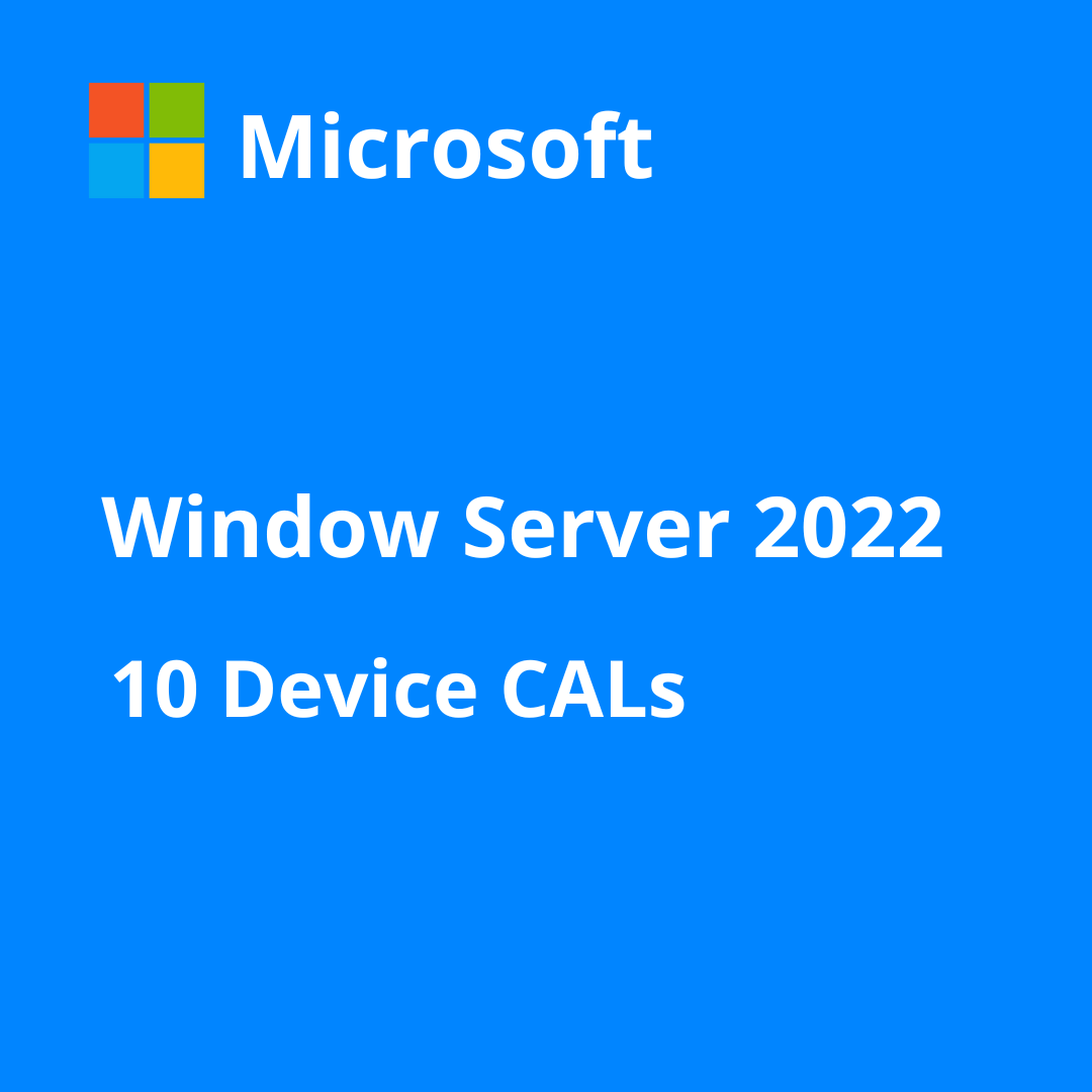 Microsoft Windows Server 2022 - 10 Device CALs