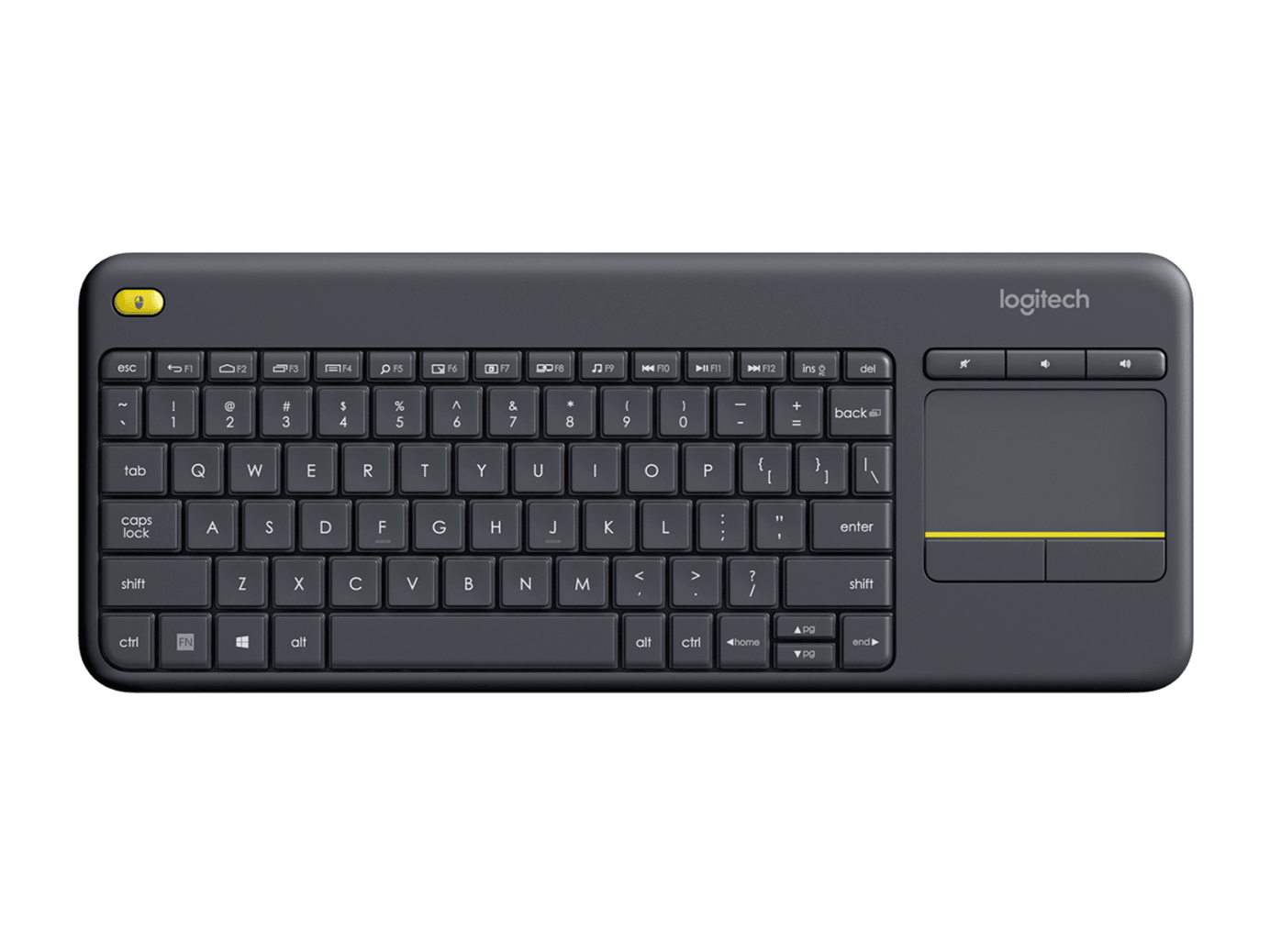 Logitech Keyboard K400 Plus Wireless with Touchpad
