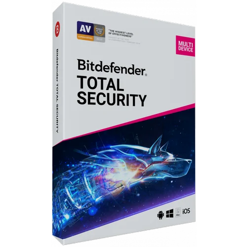 Bitdefender Total Security 10 Devices - 1 Year