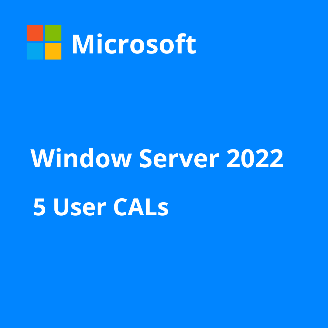 Microsoft Windows Server 2022 - 5 User CALs
