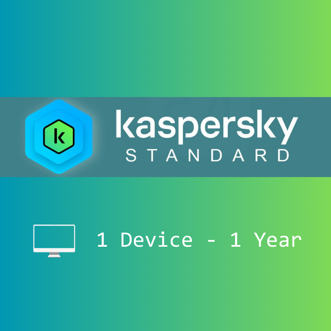 Kaspersky Standard Antivirus 1 Device - 1 Year