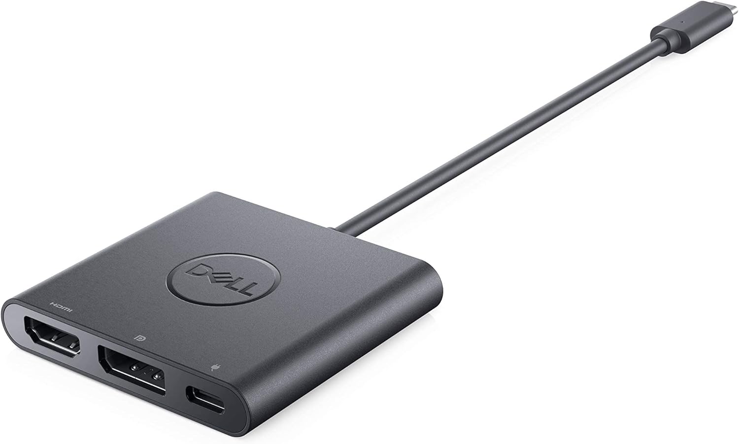 Dell Adapter USB-C to HDMI/DP with Power Pass-Through PN 492-BCTU