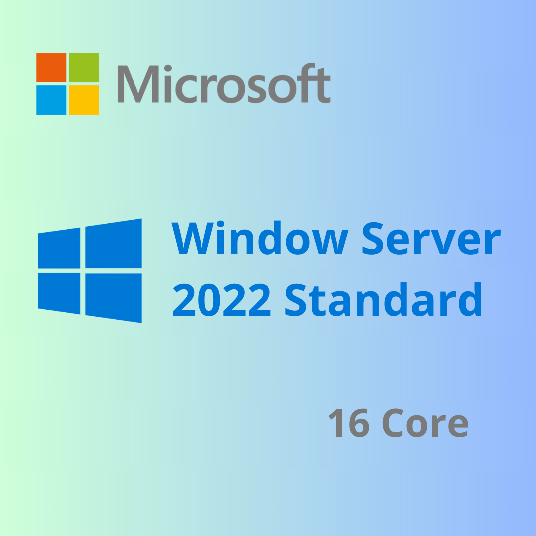Microsoft Windows Server 2022 Standard - 16 Core License Pack