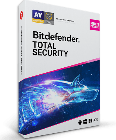 Bitdefender Total Security 3 Devices - 1 Year