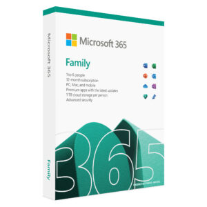 Microsoft Office 365 Family 1 Year