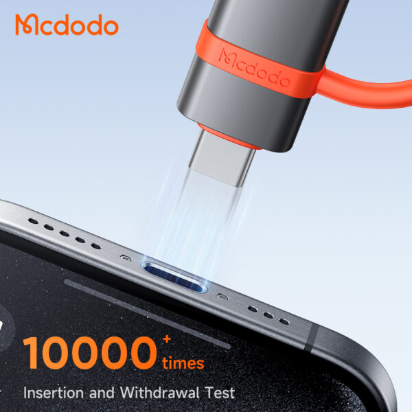 Mcdodo USB-A to USB-C Adapter with Silicone Hook - Image 2