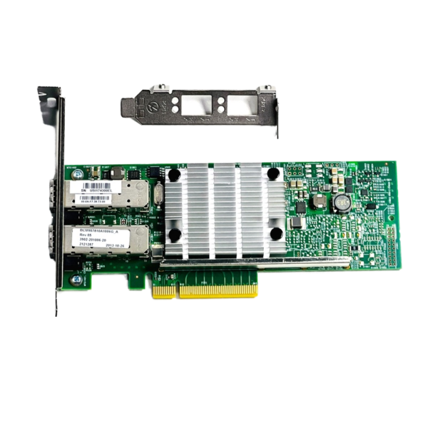Broadcom BCM57810 Based Dual Port 10Gb Optical Ethernet Network Card PCIe 2 Port - Image 2