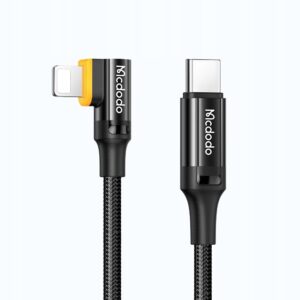 Mcdodo 90 Type-C to Lightning PD Data Cable 2M Black