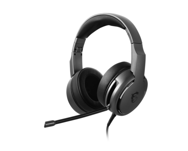MSI Headset IMMERSE GH40 ENC ( USB-A to USB-C / Virtual 7.1 / Support PC, Mac, &amp)