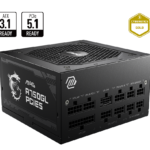 MSI POWER SUPPLY MAG A750GL PCIE5( 750W / 80 Plus Gold / Fan 120mm / ATX 3.0 / PCIe 5.0 / Full Modular )