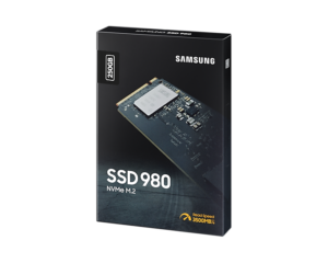 SAMSUNG 980 NVMe M.2 SSD 250GB 2280 MZ-V8V250BW