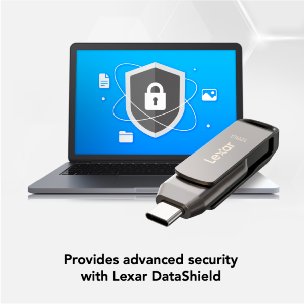 Lexar JumpDrive Dual Drive 256GB D400 USB 3.2 Gen 1 Type-C - Image 4