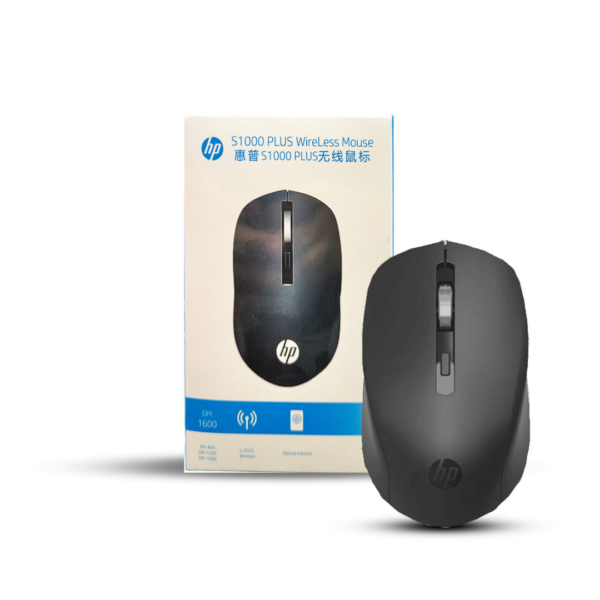 HP Mouse Wireless S1000 Plus Optical 2.4Ghz. 1600DPI Silent BT - Image 2