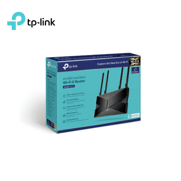 TP-Link Archer AX23 AX1800 Dual-Band Wi-Fi 6 Router - Image 2