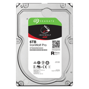 Seagate IronWolf Pro 3.5-Inch NAS Hard Drive 6TB  SATA 6Gb/s 7200RPM