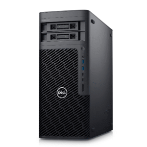 Dell Precision 5860 Tower Intel® Xeon® W3-2433 RAM 16GB (1x16GB) DDR5-1TB M.2 PCIe, No DVDRW, NVIDIA RTX A1000 8GB GDDR6 WIN 11 PRO