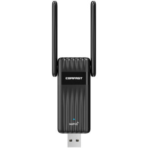 Comfast CF-943F AX900Mbps WiFi 6 & Bluetooth 5.3, 2 in 1 USB Adapter With External Antenna