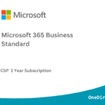 Microsoft 365 Business Standard - 1 Year Subscription PN - CFQ7TTCOLDPB